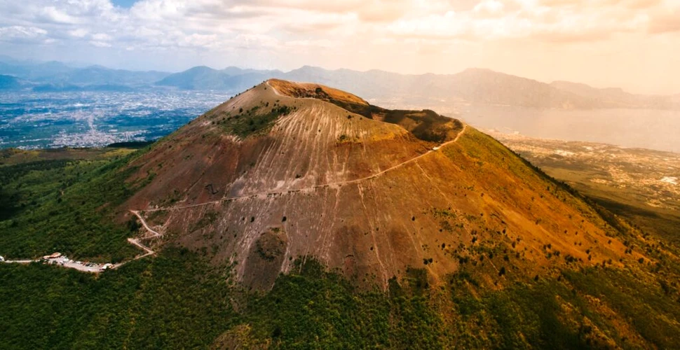 Erupția Vezuviului a transformat creierul unui om în sticlă