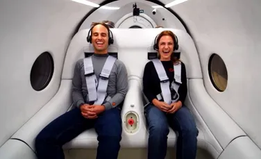 Primul test cu pasageri al proiectului Virgin Hyperloop: Ce viteză a atins capsula în doar 15 secunde