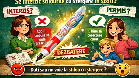 Bătaie pe Facebook între părinți și profesori: Se interzic stilourile cu ștergere în școli? (P)
