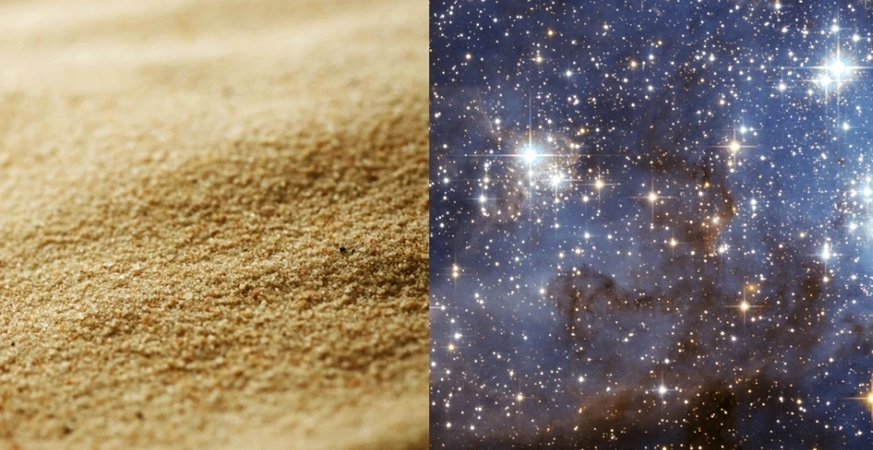 Care este mai mare: numărul stelelor de pe cer sau numărul boabelor de nisip de pe Pământ?