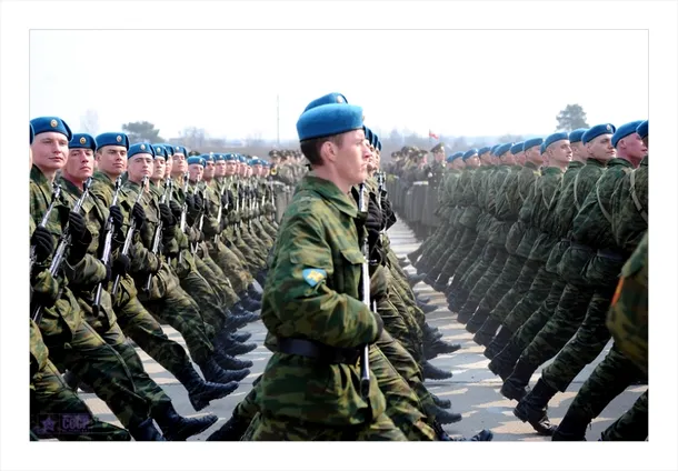 Soldaţi din trupele speciale VDV din Rusia
