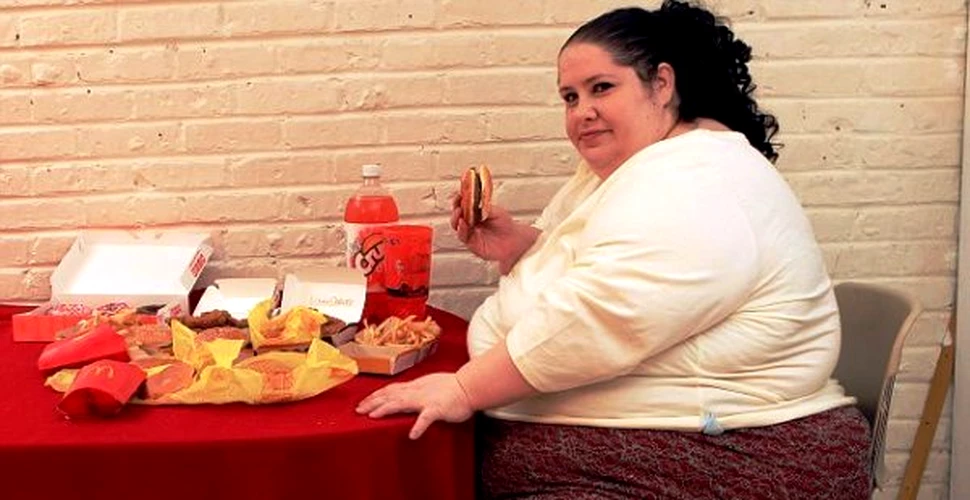 Isi doreste sa devina cea mai grasa femeie din lume (FOTO)
