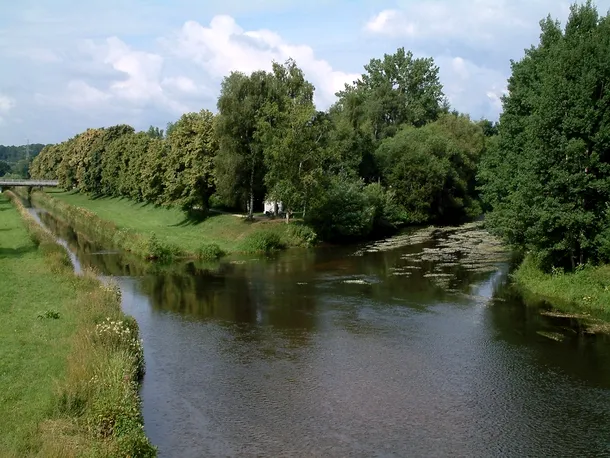 Confluenţa râurilor Breg şi Brigach - locul unde ia naştere Dunărea.