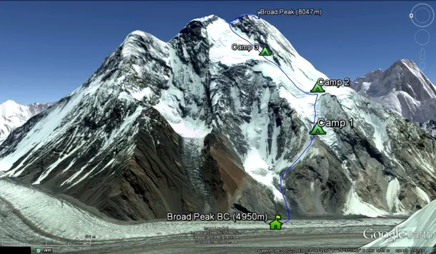 La 23 iulie, Găvan a reuşit să urce pe Broad Peak (8.047 de metri), fără oxigen suplimentar. 