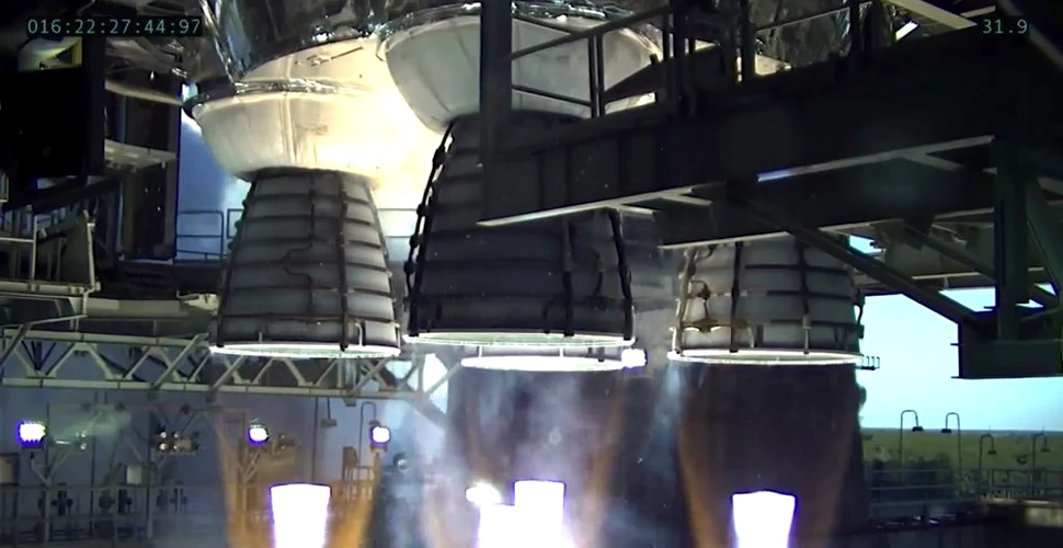 NASA a testat din nou racheta SLS care va readuce oamenii pe Lună. Cum s-a sfârșit totul