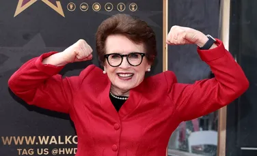 Billie Jean King a primit o stea pe Hollywood Walk of Fame