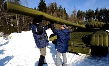 Armele secrete ale Rusiei – tancurile gonflabile