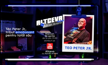 Teo Peter Jr., tribut emoționant pentru tatăl său: „M-am dus la IML și din păcate…” | ALTCEVA CÂNDVA