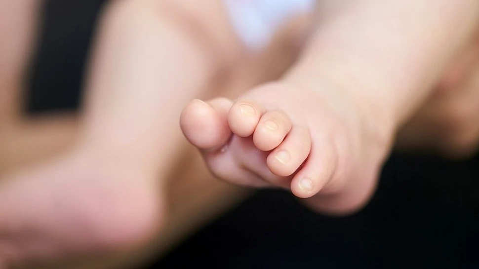 Bebeluş gigant, născut la o maternitate din România