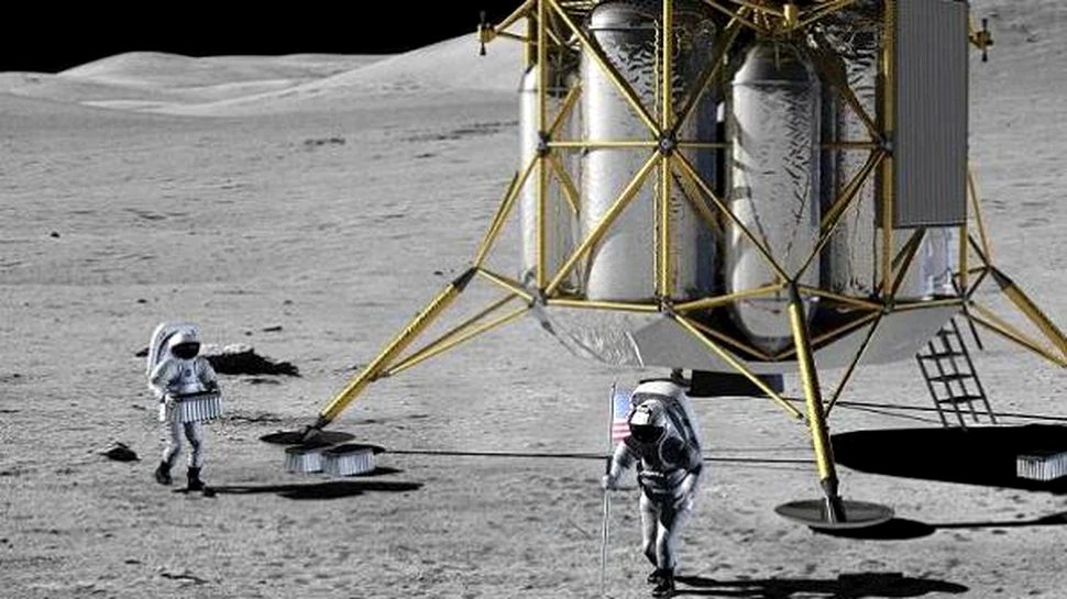NASA face “shopping pentru Selena”: costume spatiale si landere