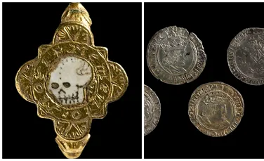 Comori medievale descoperite în Țara Galilor. Inscripția macabră găsită pe un inel de aur