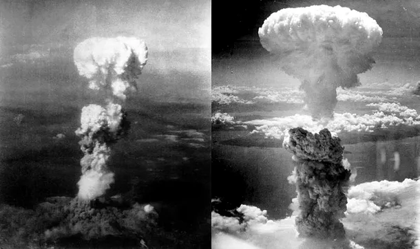 Exploxiile bombelor de la Hiroşima şi Nagasaki