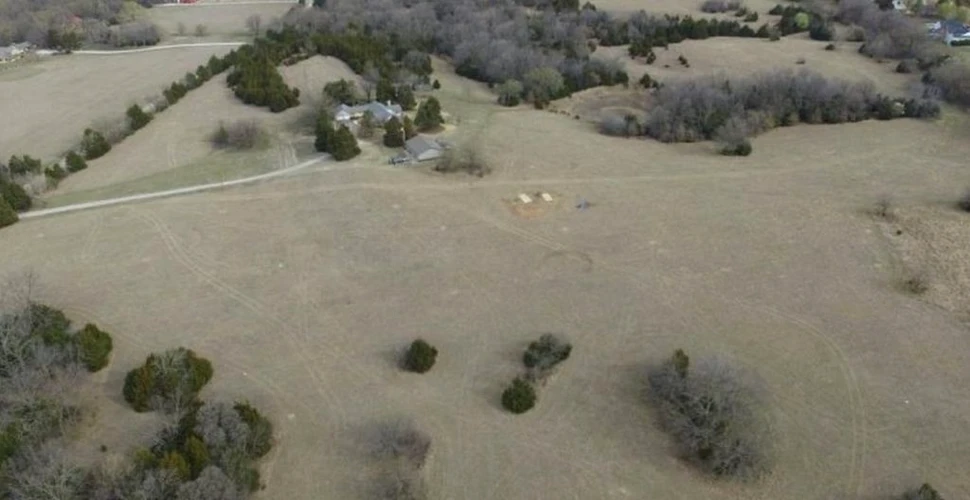 Un misterios „cerc de consiliu” a fost descoperit cu ajutorul unei drone
