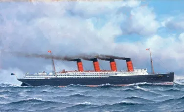 Lusitania, nava care a contribuit la intrarea SUA în Primul Război Mondial