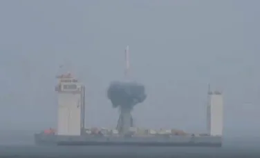 Premieră pentru China! A lansat o rachetă de la bordul unei nave – VIDEO