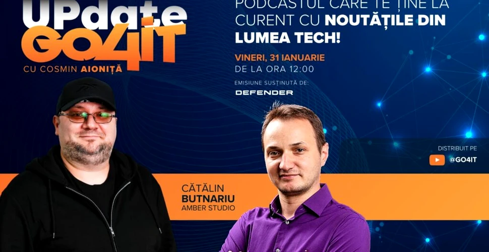 „Update Go4it” #11 cu Cătălin Butnariu – Gaming, Netflix, DeepSeek și tendințele tech din 2025