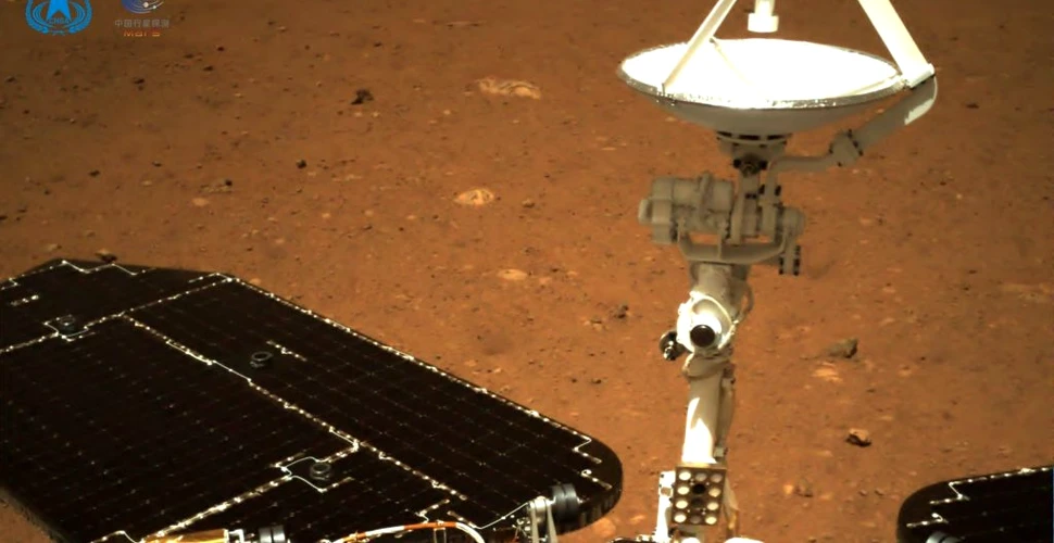 Primele imagini cu planeta Marte trimise de roverul Zhurong al Chinei