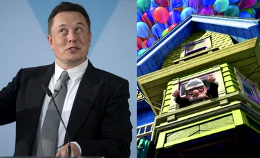 Musk are o nouă idee ”nebunească” inspirată din filmul de animaţie UP