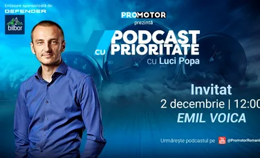 Emil Voica, expert în închirieri auto, invitat la „Podcast cu Prioritate” by ProMotor