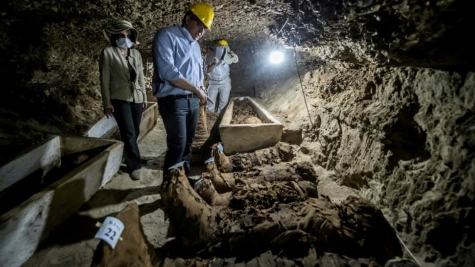 O catacombă cu 17 mumii a fost descoperită în Egipt. Este o ”descoperire fără precedent”