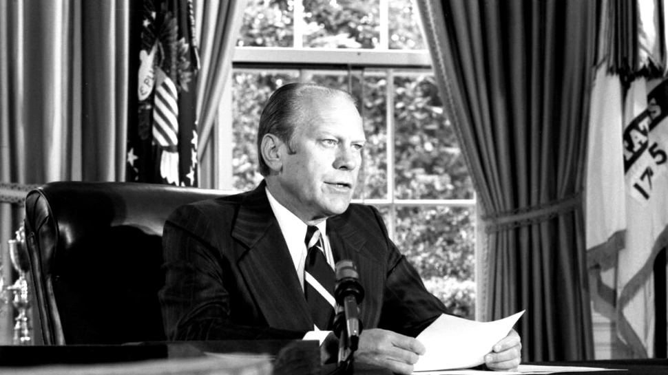 Gerald Ford, al 38-lea președinte al Statelor Unite ale Americii