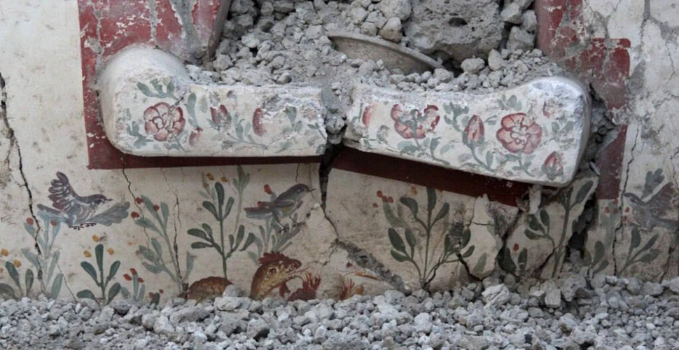 Arheologii au găsit o locuință cu fresce mitologice în vechiul oraș Pompeii