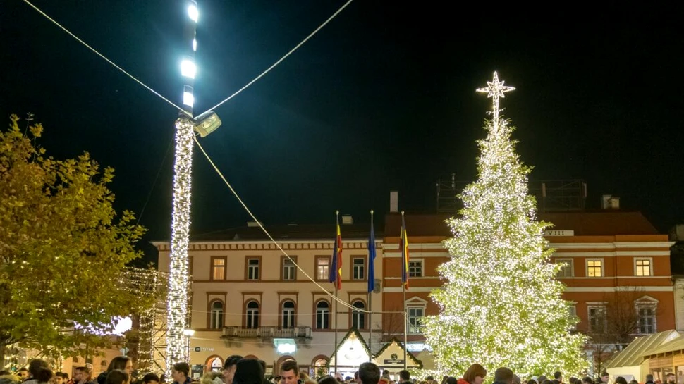 A fost deschis Târgul de Crăciun din Cluj-Napoca