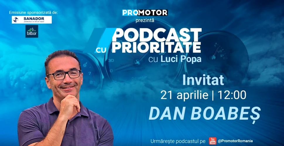 „Podcast cu Prioritate” by ProMotor, episodul 72 – Dan Boabeș demontează mituri despre taximetria bucureșteană