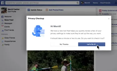 Facebook oferă utilizatorilor săi noi opţiuni privind confidenţialitatea. Ce trebuie să ştiţi