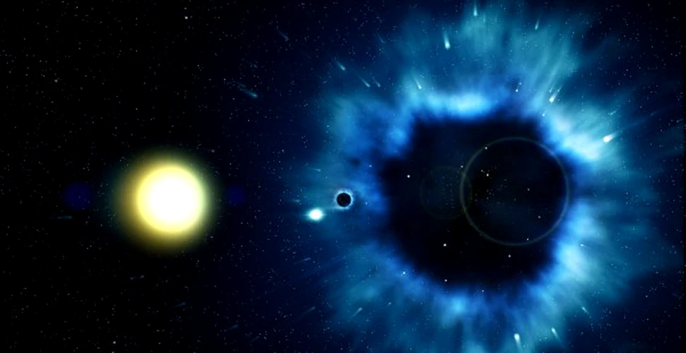 O coliziune între două găuri negre va putea fi observată în premieră de cercetători