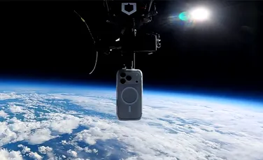 Un smartphone a rezistat unei căderi stratosferice de la 30.000 de metri, conform unui test Guinness World Records