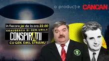 Ce știa regimul Ceaușescu despre OZN-uri – joi, 22:00, la Conspirații cu gen. Emil Străinu
