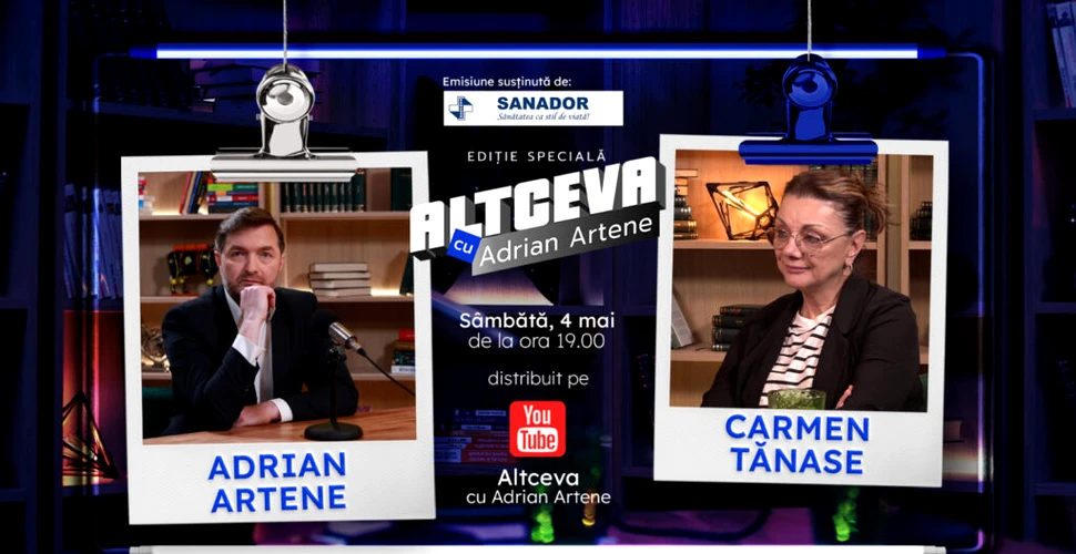 Carmen Tănase povestește cum se simte, la propriu, ÎNVIEREA | Altceva cu Adrian Artene