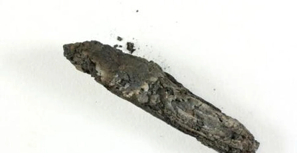 Un text scris pe un pergament ars, vechi de 1.500 de ani, a fost descifrat