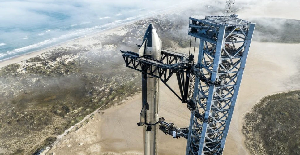 Mega-racheta Starship de la SpaceX ar putea fi lansată pe orbită în zilele următoare