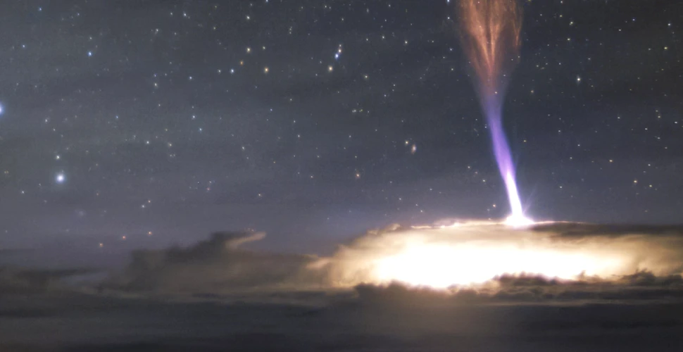 Două fenomene cerești extrem de rare, surprinse în aceeași imagine la Observatorul Gemini din Hawaii