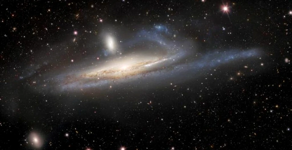 Astronomii au surprins galaxii aflate într-un „război dezechilibrat”, înainte de a fuziona