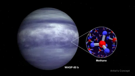 Pentru prima dată, NASA a detectat metan pe o exoplanetă îndepărtată