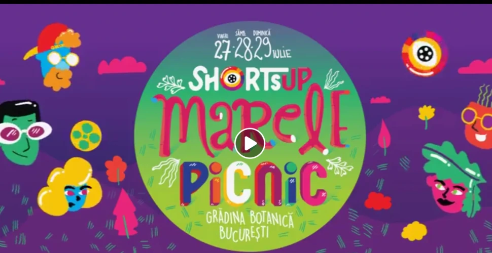 Marele Picnic ShortsUP 2018 programează trei zile de scurtmetraje în Grădina Botanică