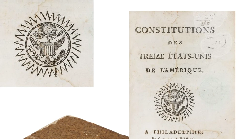 Premieră pe piața românească de artă. Prima variantă a Constituției SUA, scoasă la licitație