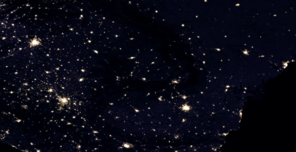 Luminile multor oraşe din România se văd în imaginile realizate de NASA din spaţiu în timpul nopţii. Puteţi să recunoaşteţi oraşul dumneavoastră? – GALERIE FOTO