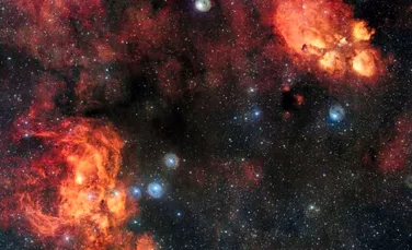 ESO a publicat imagini INCREDIBILE cu două nebuloase aflate la peste 5.000 de ani lumină de Pământ