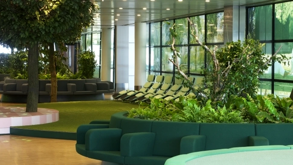 Un parc în interiorul unui aeroport? La Amsterdam se poate! (FOTO)