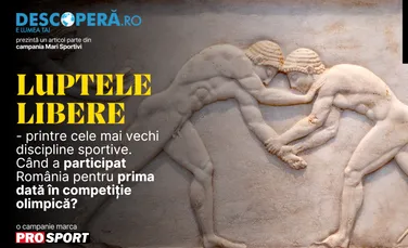 Luptele libere, printre cele mai vechi discipline sportive. Când a participat România pentru prima dată în competiție olimpică?