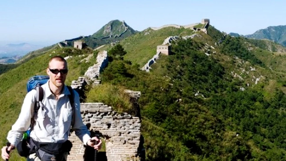 Un european a reusit sa strabata intregul Mare Zid Chinezesc