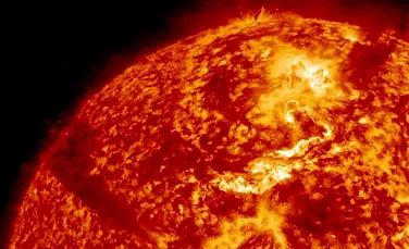 „Canionul de foc” – cele mai spectaculoase imagini capturate de NASA pe suprafaţa Soarelui (VIDEO)