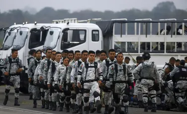 10.000 de militari mexicani, trimiși la frontiera cu Statele Unite ale Americii