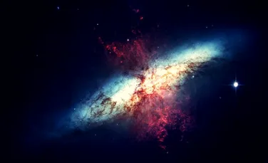 O galaxie cu nucleu dublu a fost descoperită în vecinătatea Căii Lactee
