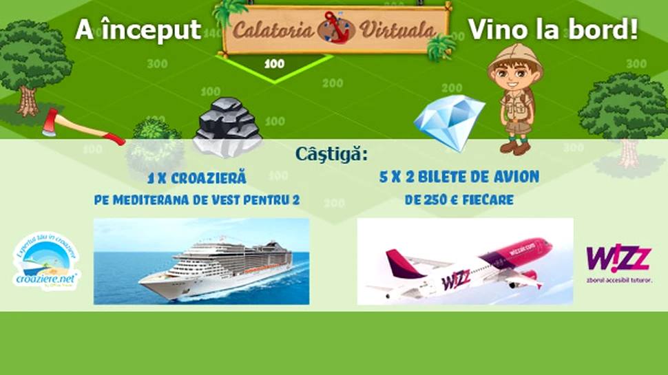 Calatoria Virtuala si-a desemnat al treilea castigator. Mai sunt doua saptamani de concurs!