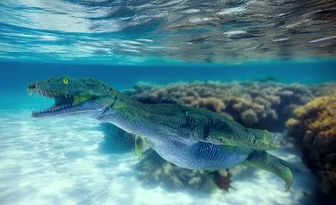 Primul Lariosaurus cu piele conservată este unul dintre cei mai compleți monștri marini găsiți vreodată